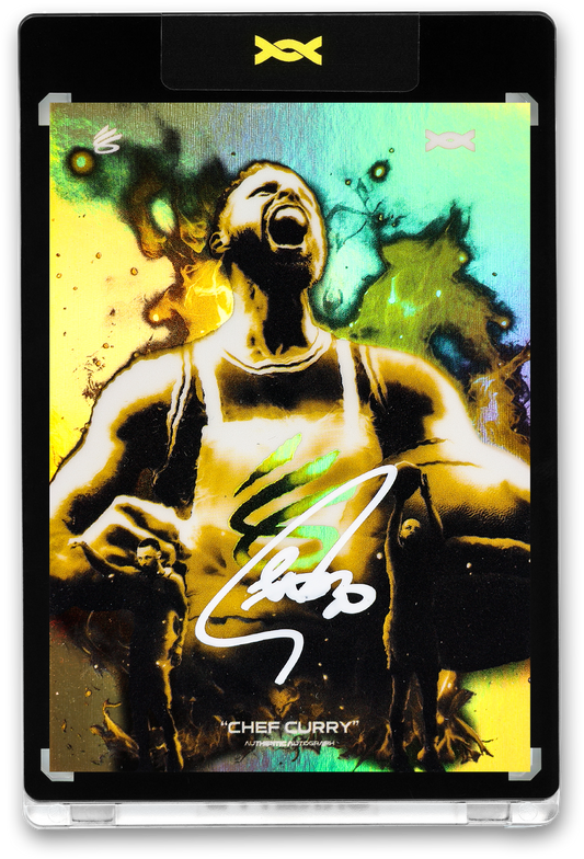 STEPHEN CURRY - ICDAT - CHEF CURRY - AKA - 24K HOLO - AUTOGRAPH - LE/1 - ORRETT’S