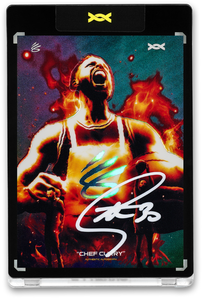 STEPHEN CURRY - ICDAT - CHEF CURRY - AKA - HOLO BURST - AUTOGRAPH - LE/15 - ORRETT’S
