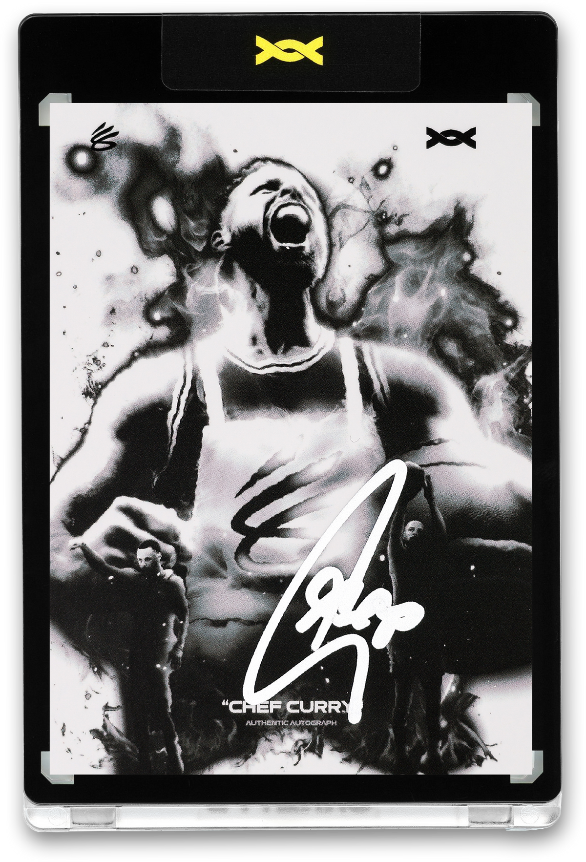 STEPHEN CURRY - ICDAT - CHEF CURRY - AKA - HALO WHITE - AUTOGRAPH - LE/10 - ORRETT’S