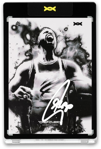 STEPHEN CURRY - ICDAT - CHEF CURRY - AKA - HALO WHITE - AUTOGRAPH - LE/10 - ORRETT’S