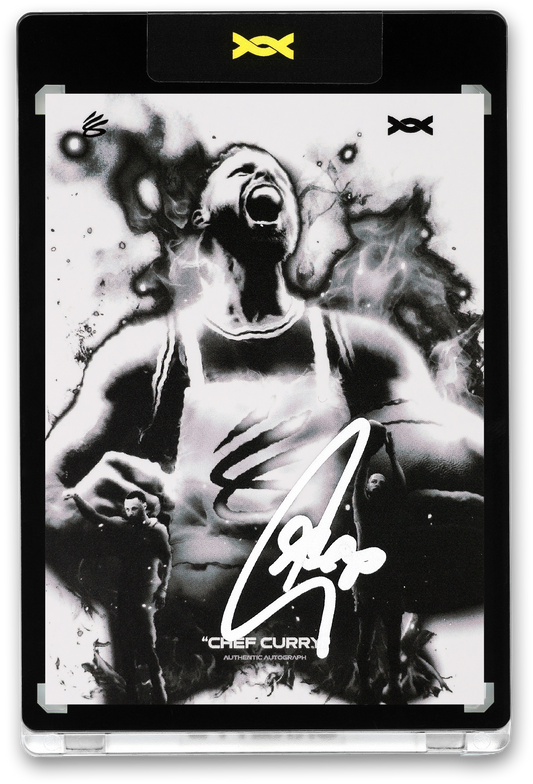 STEPHEN CURRY - ICDAT - CHEF CURRY - AKA - HALO WHITE - AUTOGRAPH - LE/10 - ORRETT’S