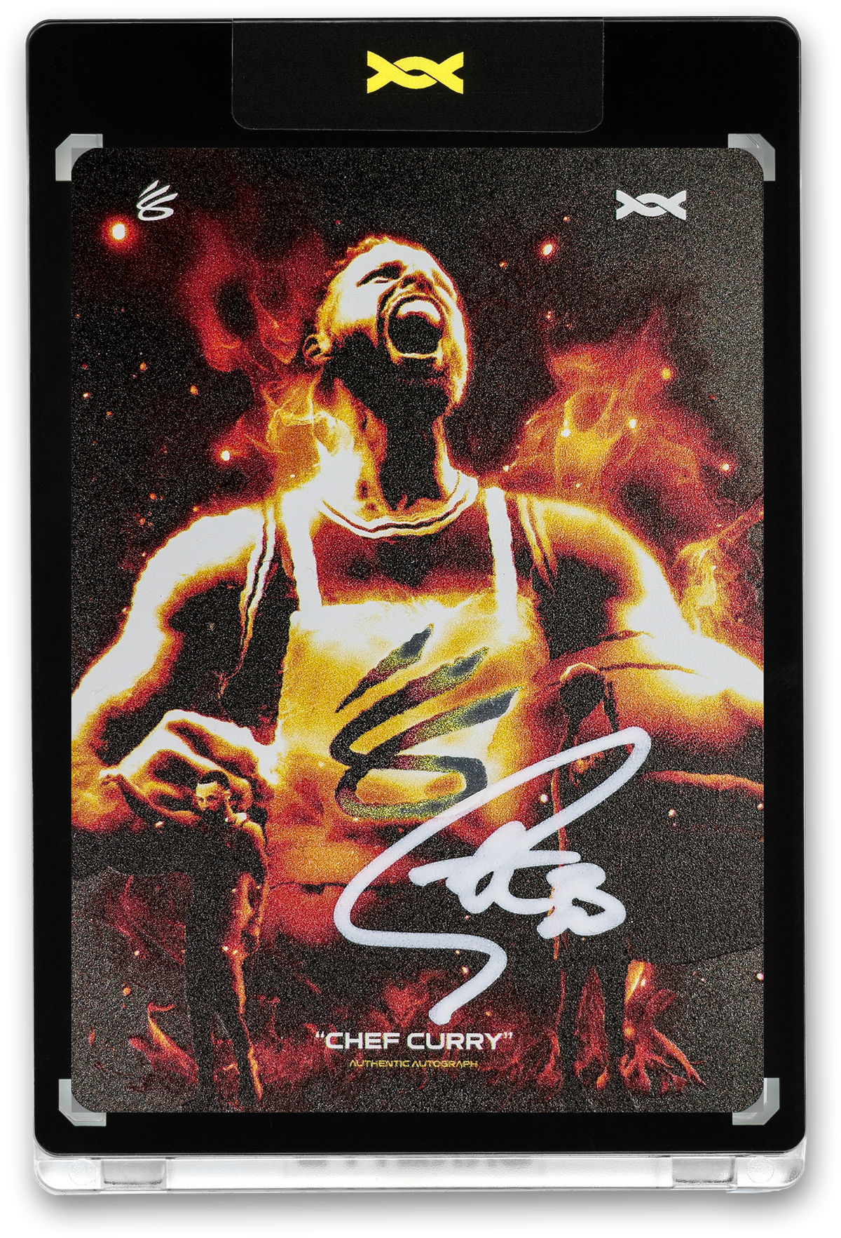 STEPHEN CURRY - ICDAT - CHEF CURRY - AKA - STEEL - AUTOGRAPH - LE/5 - ORRETT’S