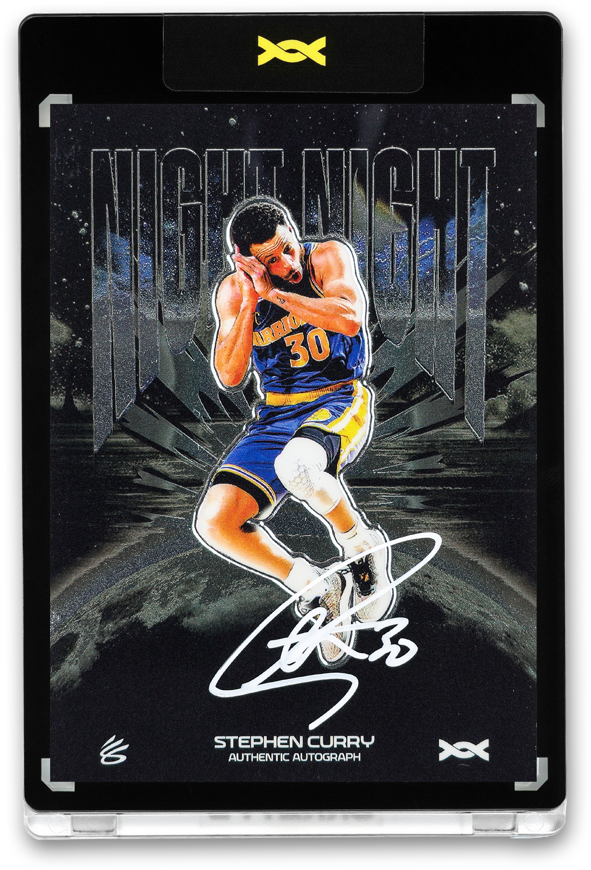 STEPHEN CURRY - ICDAT - NIGHT NIGHT - ZENITH - CHROME - AUTOGRAPH - LE/30 - ORRETT’S