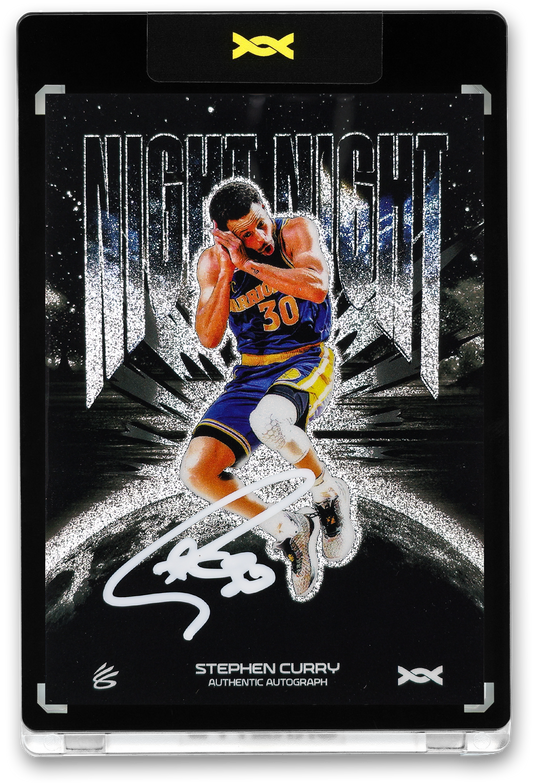 STEPHEN CURRY - ICDAT - NIGHT NIGHT - ZENITH - TEXTURED - AUTOGRAPH - LE/5 - ORRETT’S
