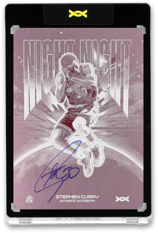 STEPHEN CURRY - ICDAT - NIGHT NIGHT - ZENITH - MAGENTA PRINTING PLATE - AUTOGRAPH - LE/1 - ORRETT’S