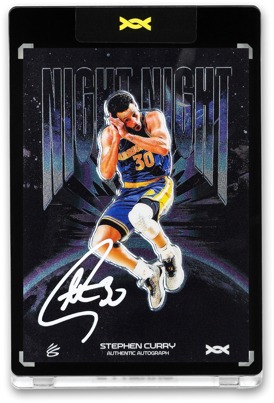STEPHEN CURRY - ICDAT - NIGHT NIGHT - ZENITH - AZURE CHROME - AUTOGRAPH - LE/30 - ORRETT’S