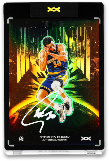 STEPHEN CURRY - ICDAT - NIGHT NIGHT - ZENITH - BRONZE HOLO - AUTOGRAPH - LE/1 - ORRETT’S