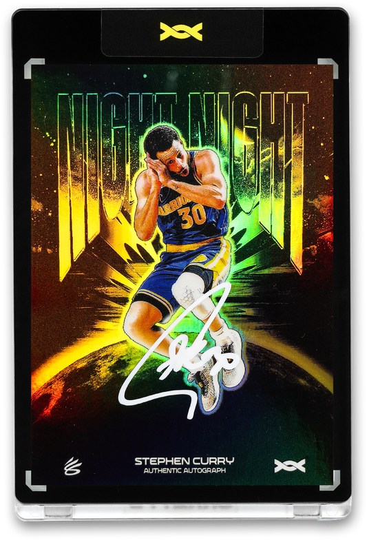 STEPHEN CURRY - ICDAT - NIGHT NIGHT - ZENITH - 24K HOLO - AUTOGRAPH - LE/1 - ORRETT’S