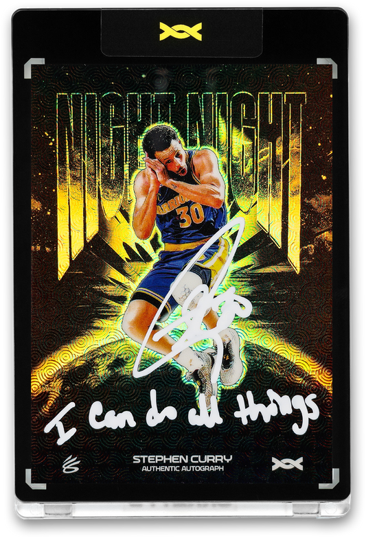 STEPHEN CURRY - ICDAT - NIGHT NIGHT - ZENITH - SUPERFRACTOR - AUTOGRAPH - LE/1 - ORRETT’S