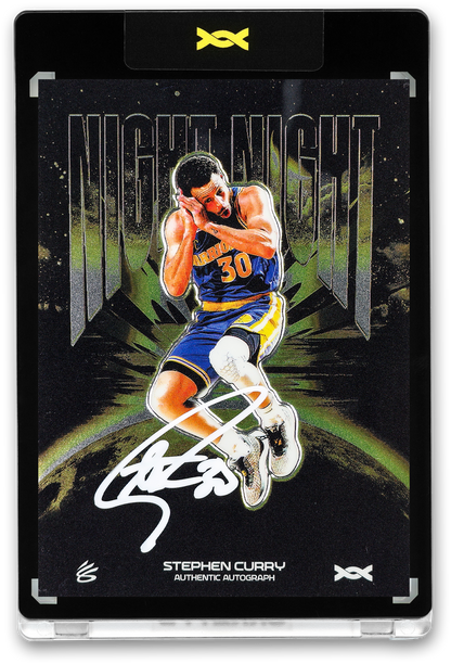 STEPHEN CURRY - ICDAT - NIGHT NIGHT - ZENITH - PHOTON YELLOW - AUTOGRAPH - LE/30 - ORRETT’S