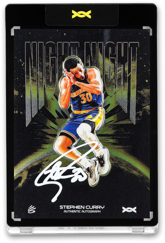 STEPHEN CURRY - ICDAT - NIGHT NIGHT - ZENITH - PHOTON YELLOW - AUTOGRAPH - LE/30 - ORRETT’S
