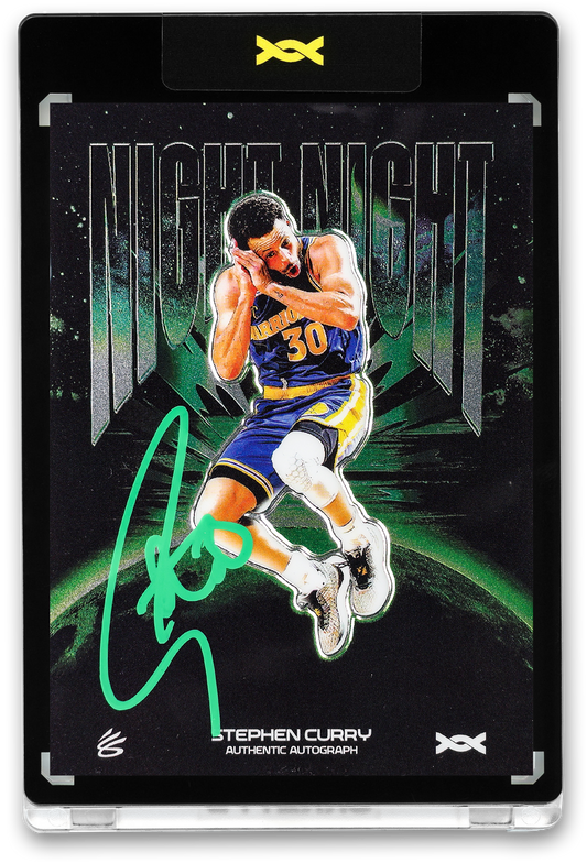 STEPHEN CURRY - ICDAT - NIGHT NIGHT - ZENITH - VERDO GREEN - AUTOGRAPH - LE/30 - ORRETT’S