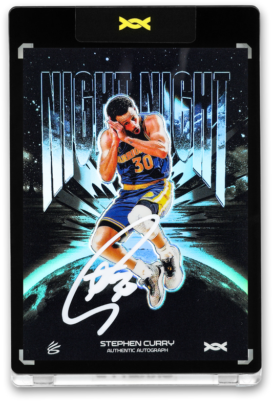 STEPHEN CURRY - ICDAT - NIGHT NIGHT - ZENITH - HOLO BURST - AUTOGRAPH - LE/15 - ORRETT’S