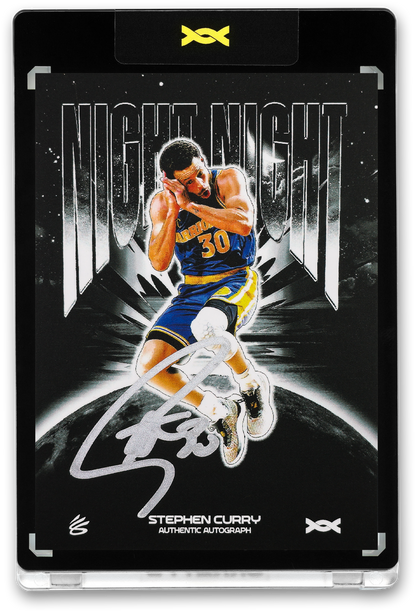 STEPHEN CURRY - ICDAT - NIGHT NIGHT - ZENITH - SHADOW BLACK - AUTOGRAPH - LE/10 - ORRETT’S