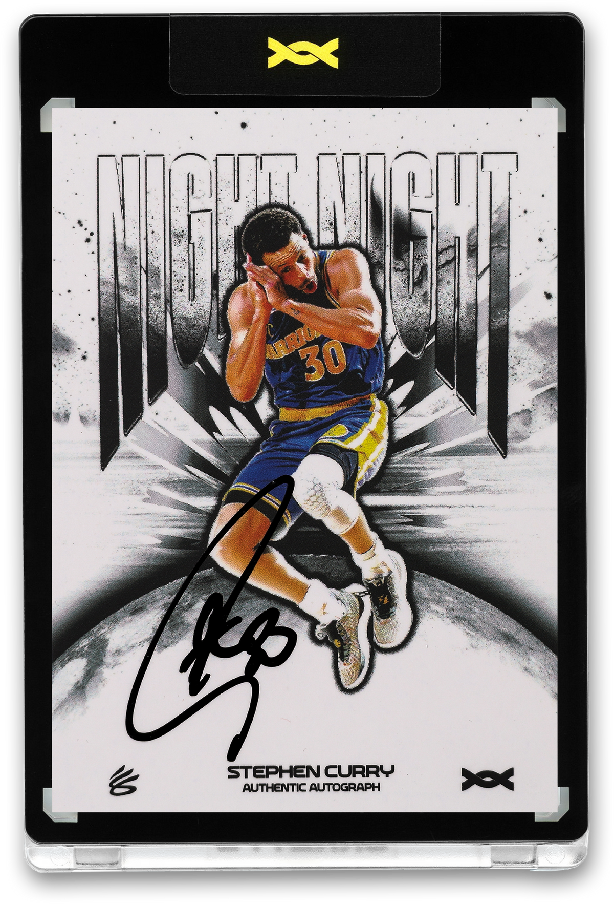 STEPHEN CURRY - ICDAT - NIGHT NIGHT - ZENITH - HALO WHITE - AUTOGRAPH - LE/10 - ORRETT’S