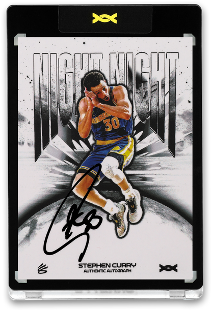 STEPHEN CURRY - ICDAT - NIGHT NIGHT - ZENITH - HALO WHITE - AUTOGRAPH - LE/10 - ORRETT’S
