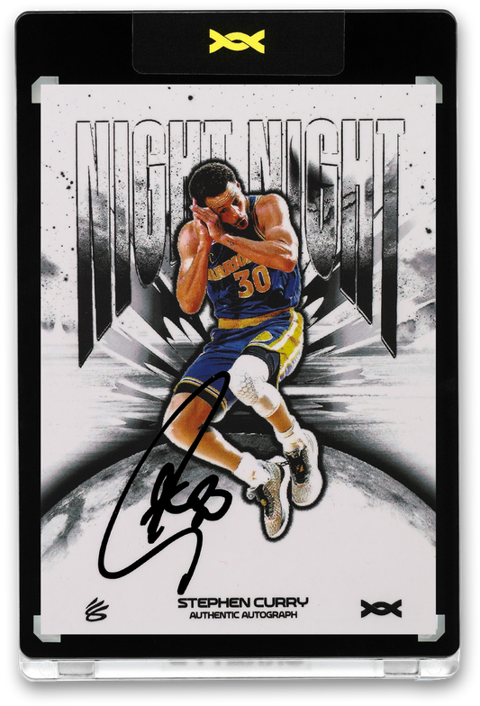STEPHEN CURRY - ICDAT - NIGHT NIGHT - ZENITH - HALO WHITE - AUTOGRAPH - LE/10 - ORRETT’S