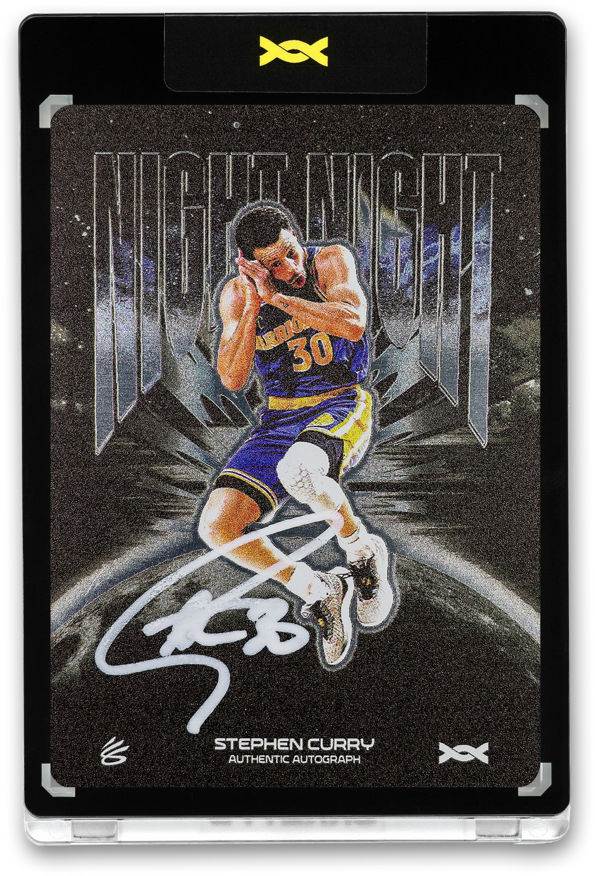STEPHEN CURRY - ICDAT - NIGHT NIGHT - ZENITH - STEEL - AUTOGRAPH - LE/5 - ORRETT’S