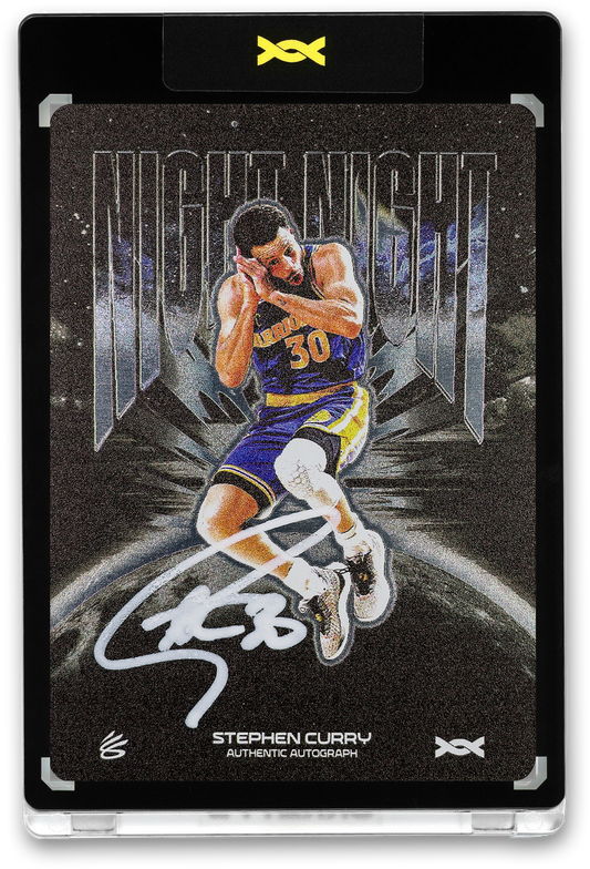 STEPHEN CURRY - ICDAT - NIGHT NIGHT - ZENITH - STEEL - AUTOGRAPH - LE/5 - ORRETT’S