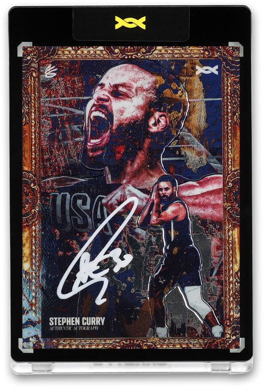 STEPHEN CURRY - ICDAT - GOLDEN DAGGER - CONQUER - CHROME - AUTOGRAPH - LE/30 - ORRETT’S