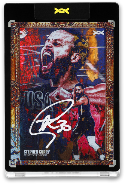 STEPHEN CURRY - ICDAT - GOLDEN DAGGER - CONQUER - LUCENT - AUTOGRAPH - LE/5 - ORRETT’S