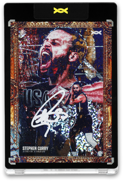 STEPHEN CURRY - ICDAT - GOLDEN DAGGER - CONQUER - ATOMIC - AUTOGRAPH - LE/3 - ORRETT’S
