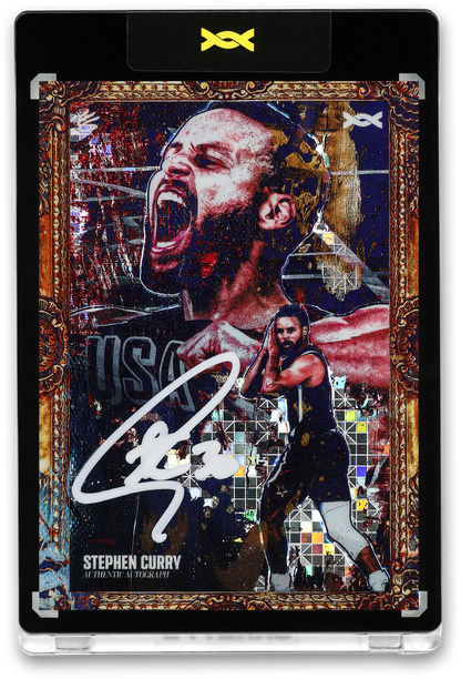 STEPHEN CURRY - ICDAT - GOLDEN DAGGER - CONQUER - GEO - AUTOGRAPH - LE/3 - ORRETT’S