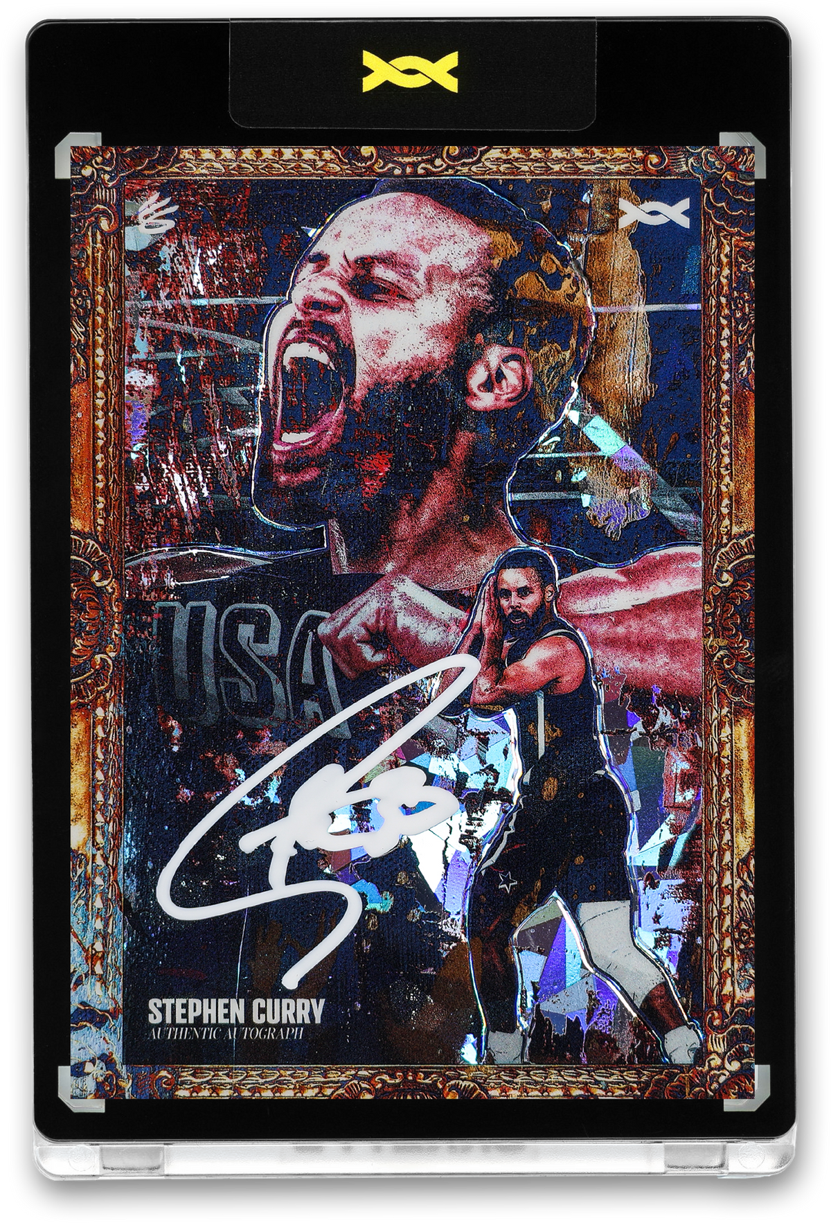 STEPHEN CURRY - ICDAT - GOLDEN DAGGER - CONQUER - QUANTUM - AUTOGRAPH - LE/3 - ORRETT’S