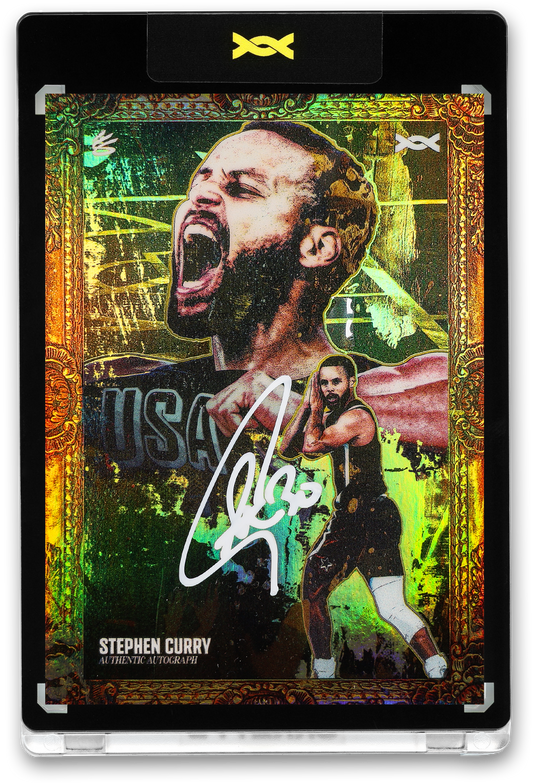 STEPHEN CURRY - ICDAT - GOLDEN DAGGER - CONQUER - 24K HOLO - AUTOGRAPH - LE/1 - ORRETT’S