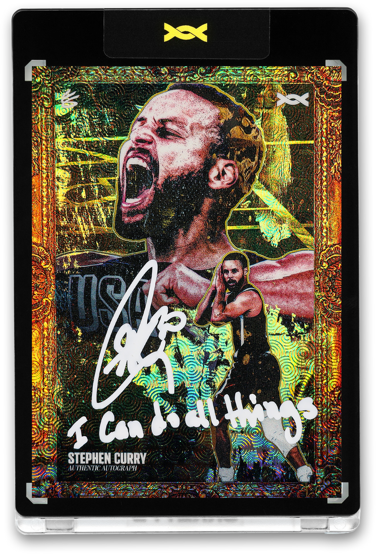 STEPHEN CURRY - ICDAT - GOLDEN DAGGER - CONQUER - SUPERFRACTOR - AUTOGRAPH - LE/1 - ORRETT’S