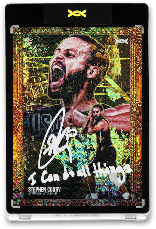 STEPHEN CURRY - ICDAT - GOLDEN DAGGER - CONQUER - SUPERFRACTOR - AUTOGRAPH - LE/1 - ORRETT’S
